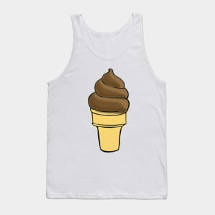 Chocolate Ice Cream Tank Top